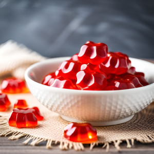 bowl of gummies